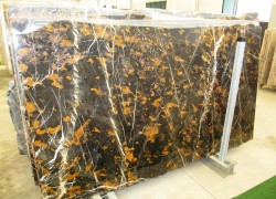 black and gold marble