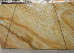 gold macaubas yellow quartzite